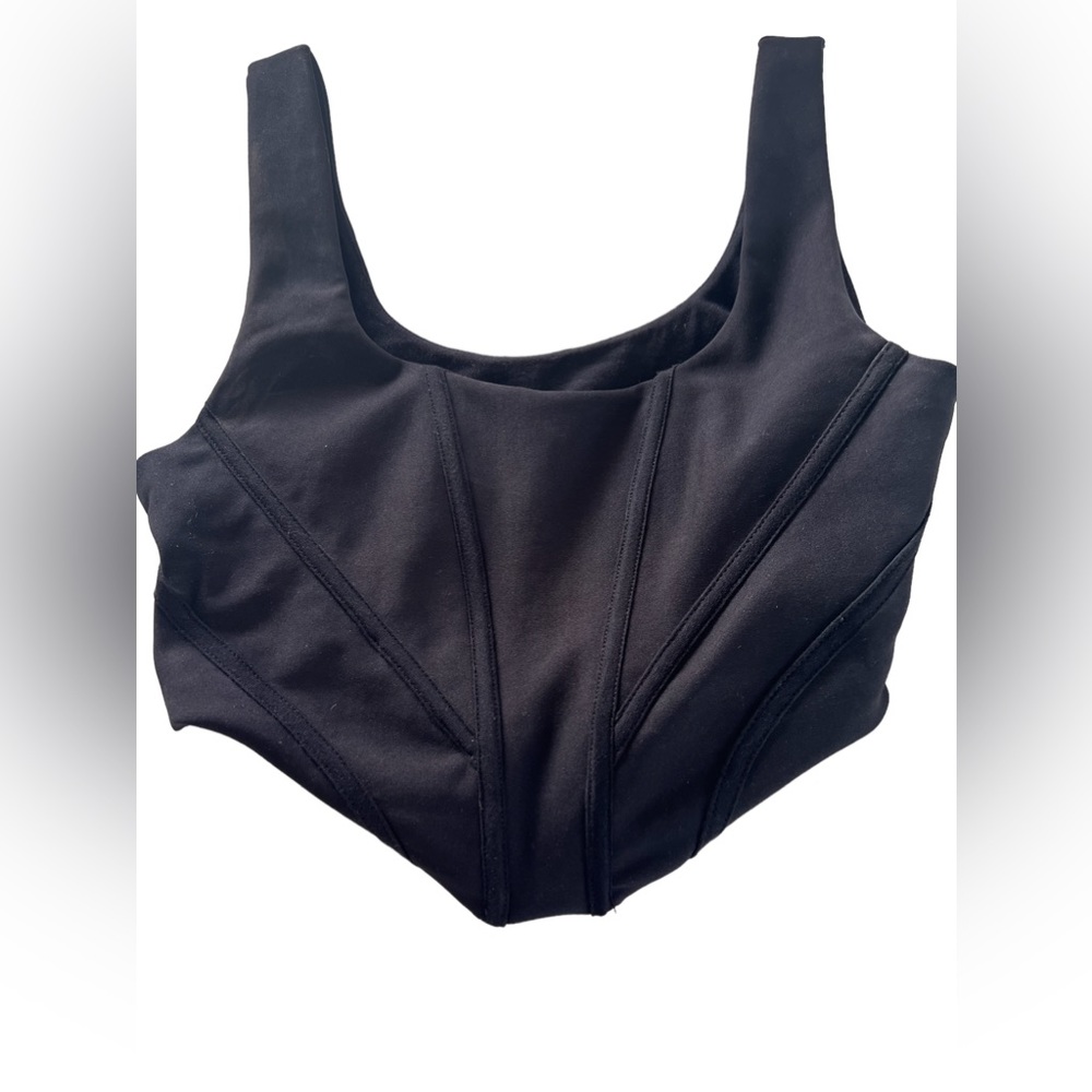 Zara black corset top